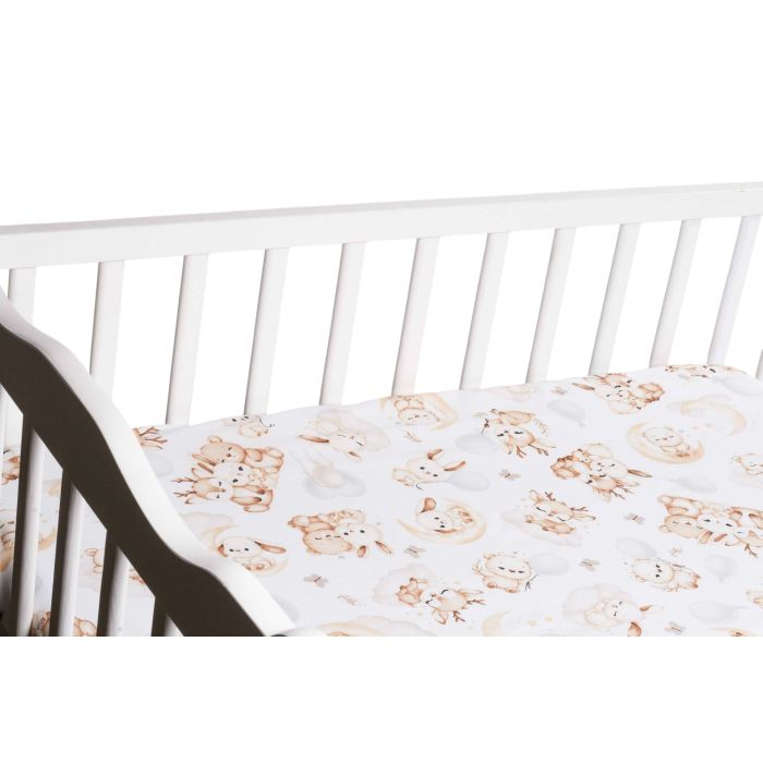 Bērnu palags ar gumiju  "Baby deer" 