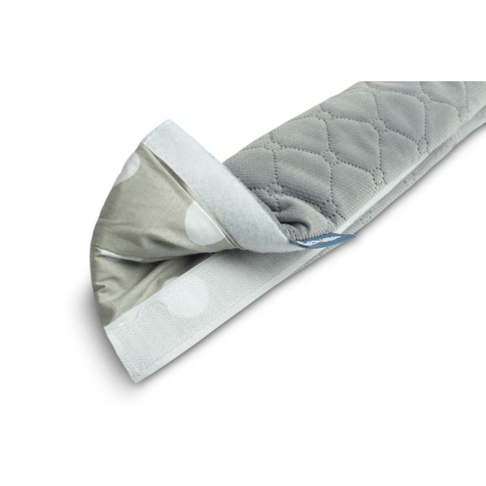 Bērnu Gultas Apmale 116 cm "UP Velvet grey" 