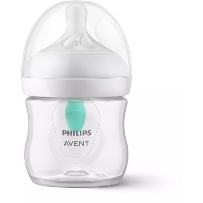Mazuļa pudelīte AVENT Natural Resposive AirFree  ar knupīti 0m+ 125ml 2 gab