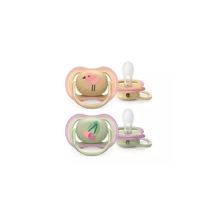 Knupīši  AVENT "Ultra Air" 0-6m 2 gab. cherry