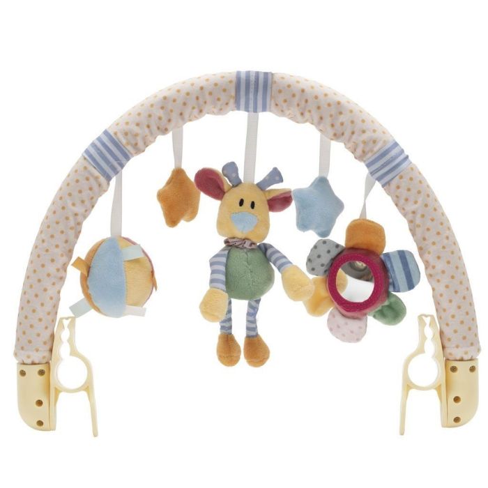 Rotaļlietu loks ratiņiem/krēsiņam " Bear & Stars "