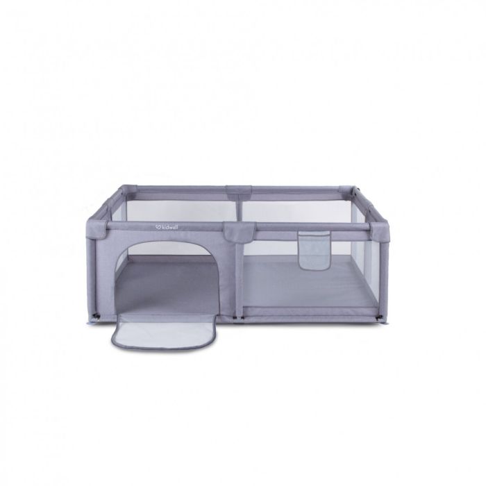 Kidwell bērnu manēža "Fanko" 120x180 cm  pelēka krāsa