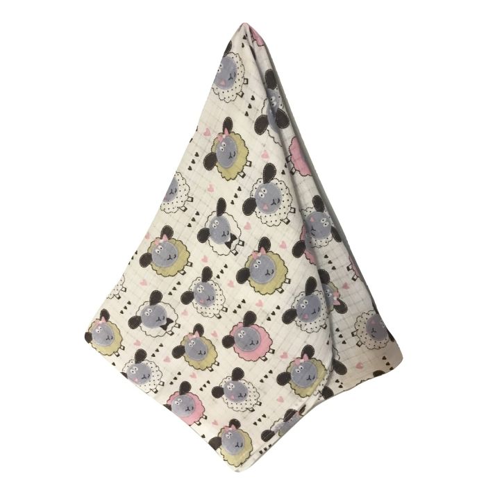 Marles autiņi ar zīmējumu 60x80cm "Sheep"