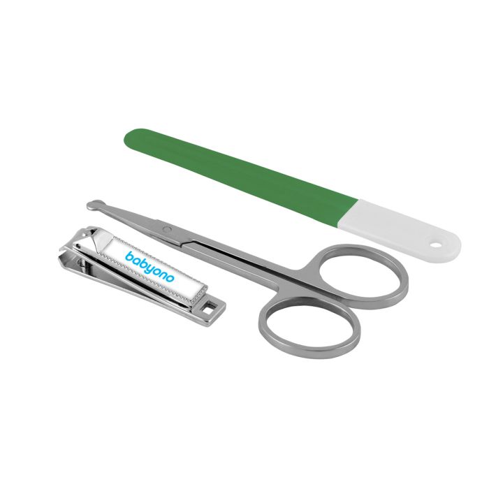 Mazuļu nadziņu kopšanas komplekts BabyOno zaļš