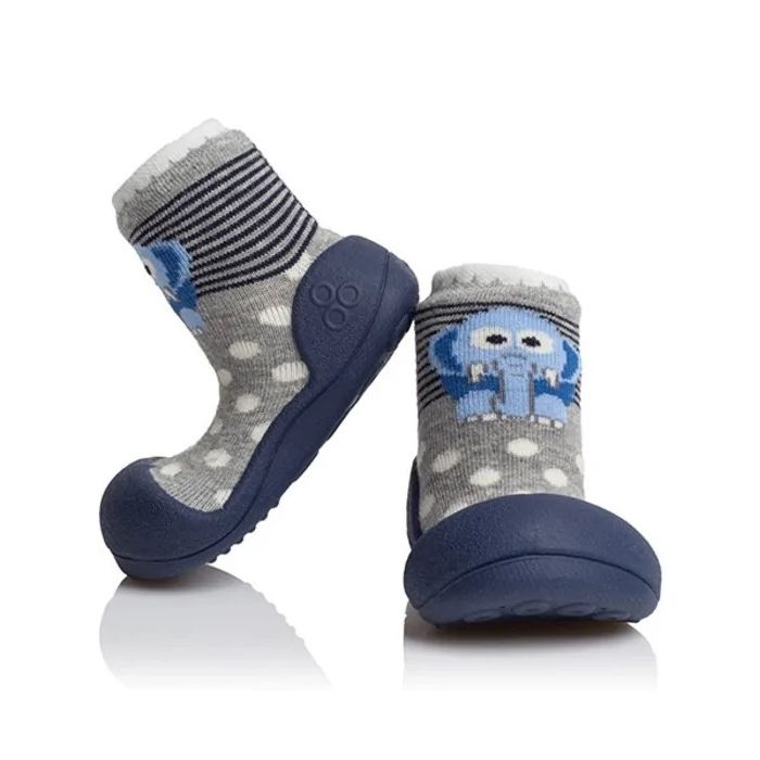 Mazuļu pirmās kurpes Attipas "Zoo navy" 