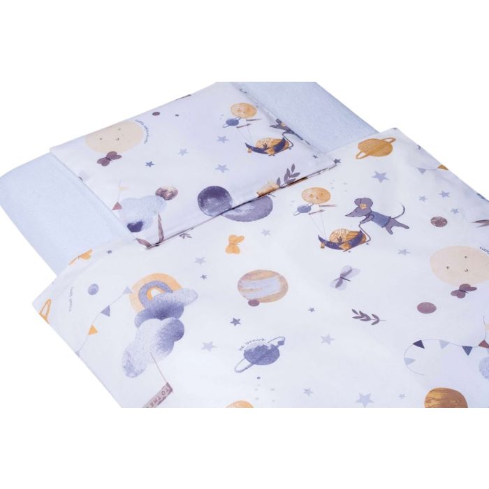 Gultas veļa bērniem 135x100 "The Starlight Mouse" 