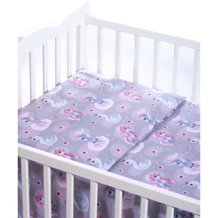 Bērnu gultas veļa 135x100 "Lovely" 