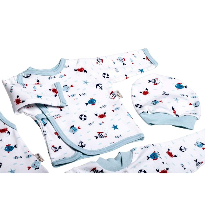 Bērnu komplektiņš no 5 daļam "Crabs iceberg" 