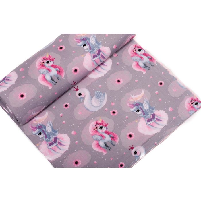 Bērnu pleds 100x75cm "Fairy tale" rozā