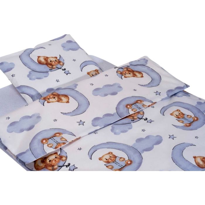 Gultas veļa komplekts šūpulim  80x70cm "Lunar Bear" 