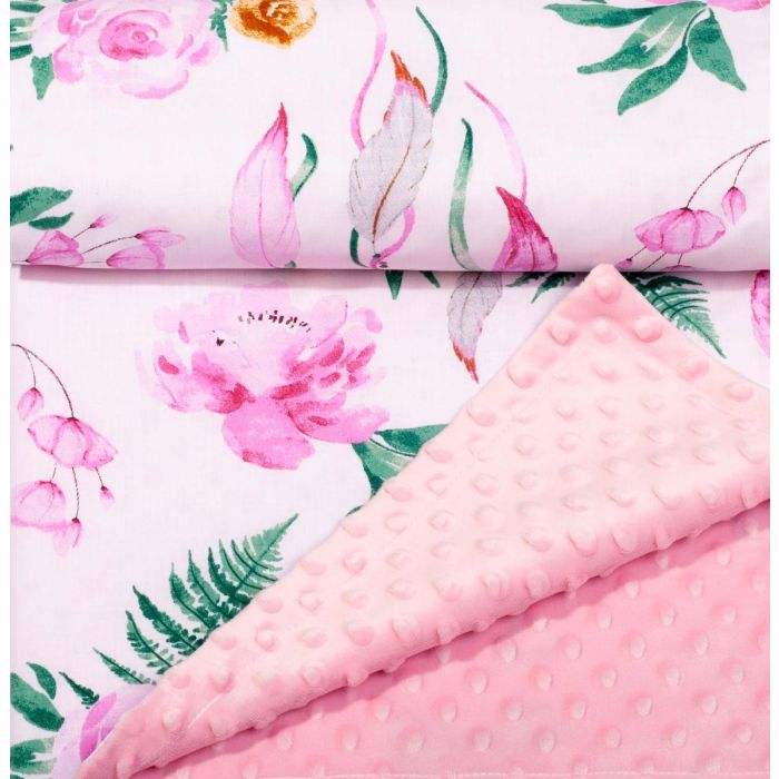 Bērnu pleds 100x75cm "Magnolia" rozā