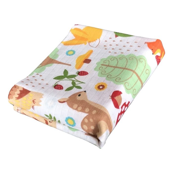 Marles autiņi ar zīmējumu 60x80cm "Forest" 