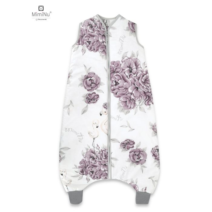 Miegmaišis kūdikiui "Flamingo violet" su kojomis