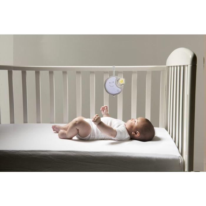 Muzikālais karuselis mazuļa gultiņai  Chccio "Next2dream" grey