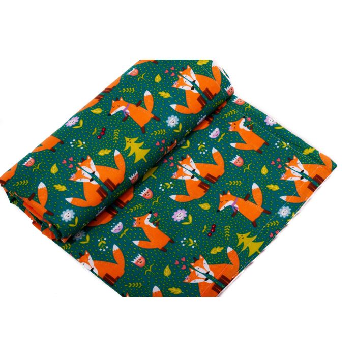 Bērnu pleds 100x75cm "Red couple" rozā