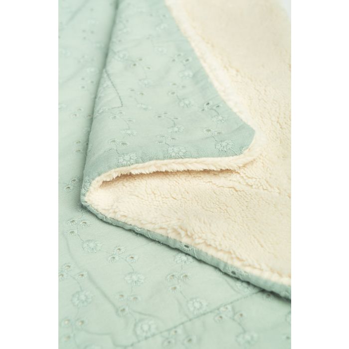 Bērnu pleds "SIlky ornament" 100x80 cm mint
