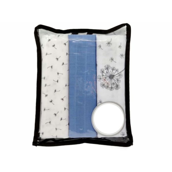 Muslīna autiņi komplekts "Fly" 3 gab.