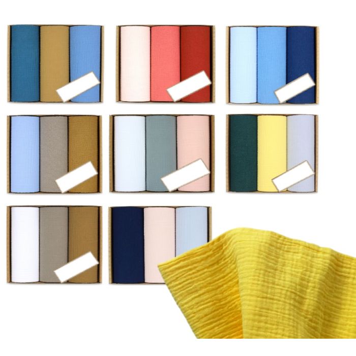 Muslīna autiņi komplekts "KRESH" 