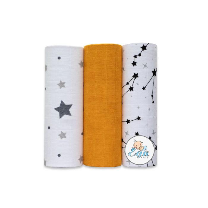 Muslīna autiņi komplekts  "Nr37"