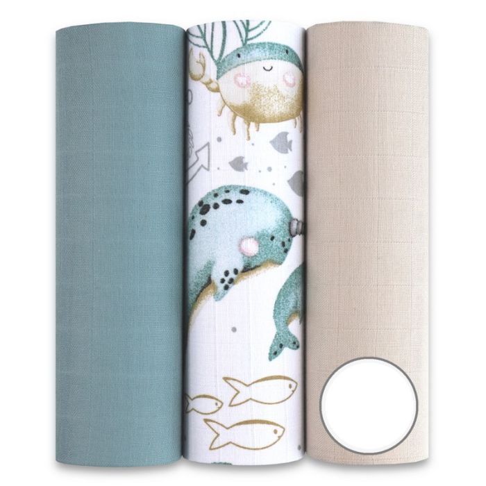 Muslīna autiņi komplekts  "Nr59" 