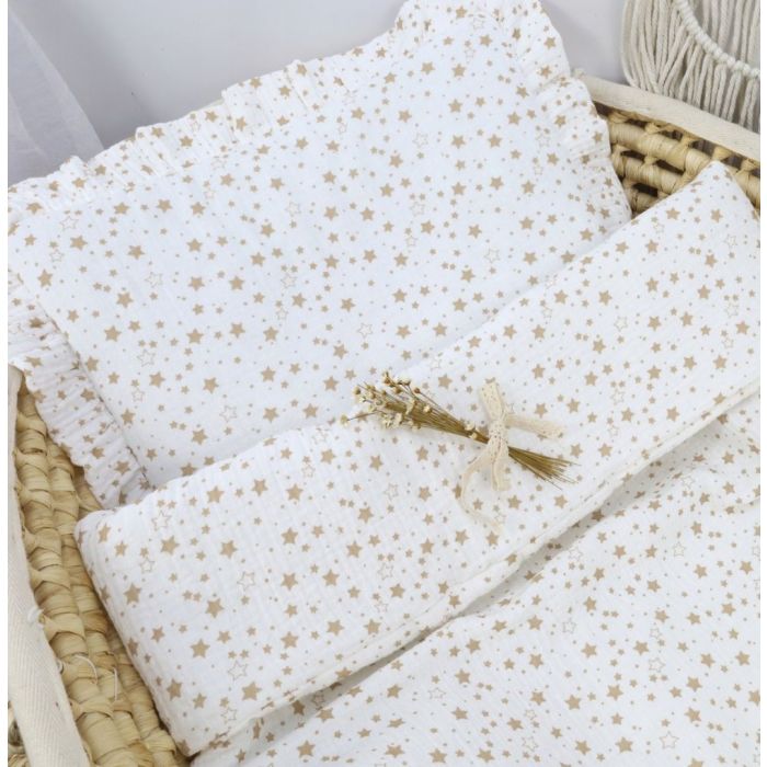 Muslīna komplekts bērniem "Stellata" pleds un spilvens
