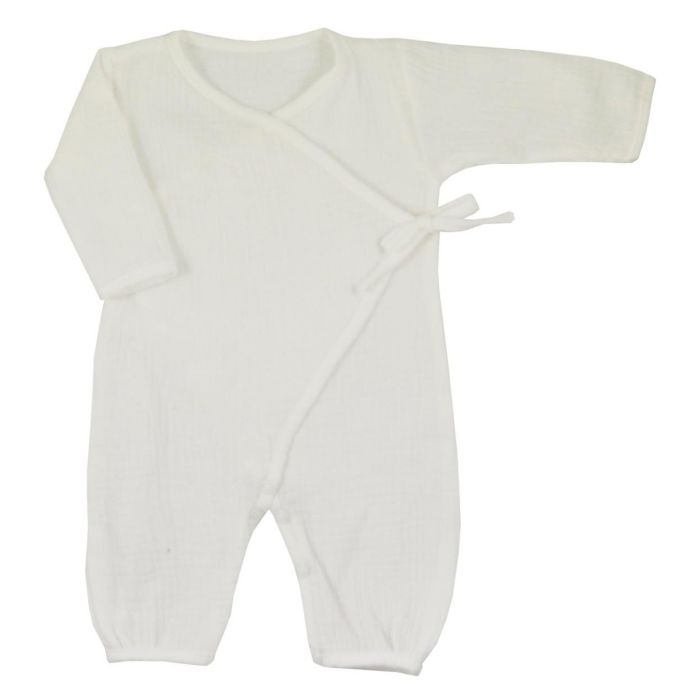 Zīdaiņu kokvilnas rāpulītis no muslīna kokvilnas "Silky" 