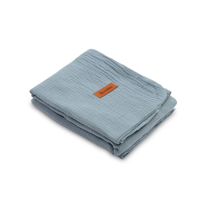 Bērnu muslīna sedziņa "Vittoria jeans" 75x100 cm 