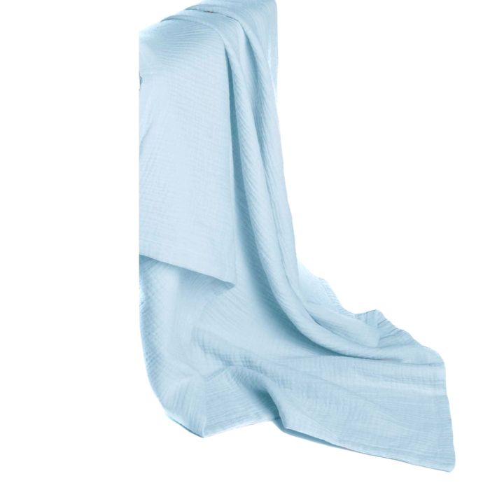 Bērnu muslīna sedziņa "Toffee blue" 75x100 cm