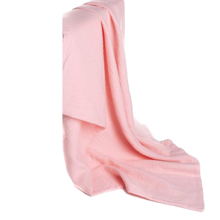 Bērnu muslīna sedziņa "Toffee pink" 75x100 cm