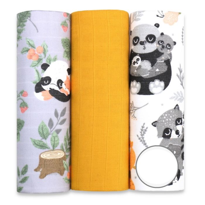 Muslīna autiņi komplekts "Nr43"