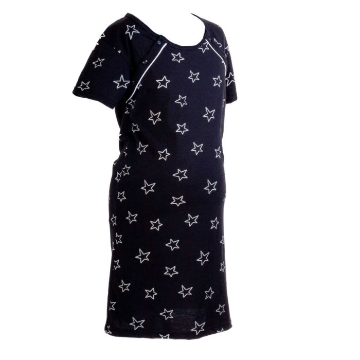 Kokvilnas naktskrekls grūtniecēm un barojošām "Sky"