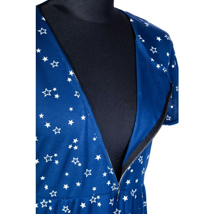 Kokvilnas naktskrekls grūtniecēm un barojošām "Shine bright"