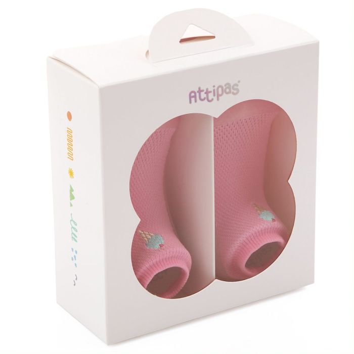 Mazuļu pirmās kurpes  Attipas "Cool summer" pink