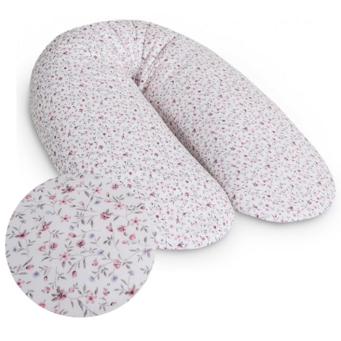 Nėščiosios pagalvė - komforto 190 cm "Floral essence" 