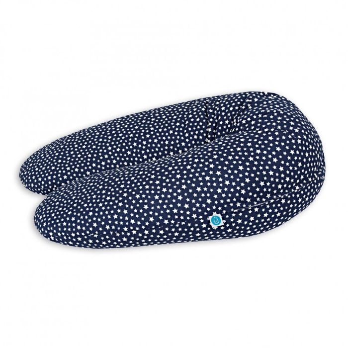 Barošanas spilvens, pakavs 190 cm "Navy Stars" 