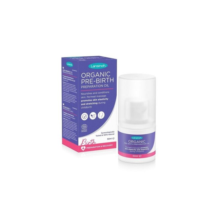 Organiskā masāžas eļļa starpenei Lansinoh  50ml 