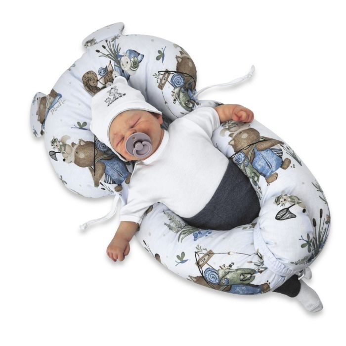 Ergonomisks spilvens mazulim - kokons  45x70cm "Comfort" Savana