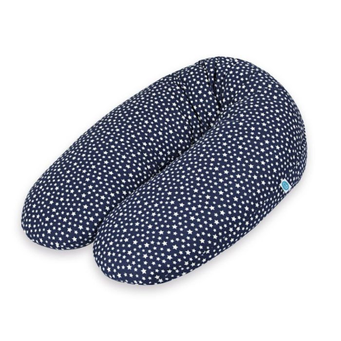 Barošanas spilvens, pakavs 190 cm "Navy Stars" 