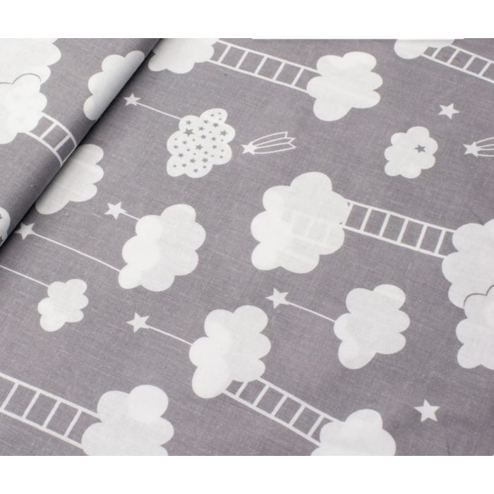 Bērnu palags ar gumiju  38x80 "Cotton story" - (Jūs varat izvēlēties krāsu)