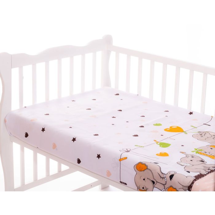 Paklodė su guma 120x60 