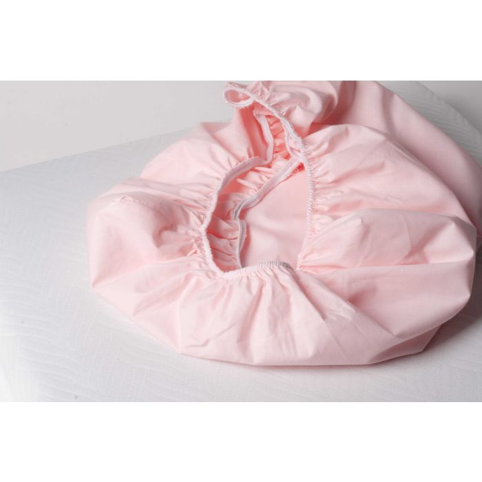 Bērnu palags ar gumiju "Blank PINK"  120x60