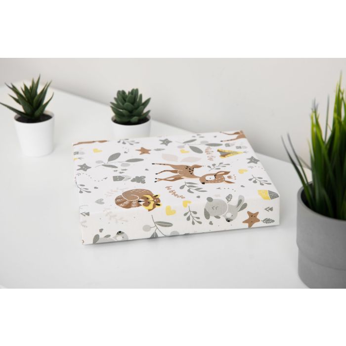 Bērnu palags ar gumiju "Forest life"120x60 