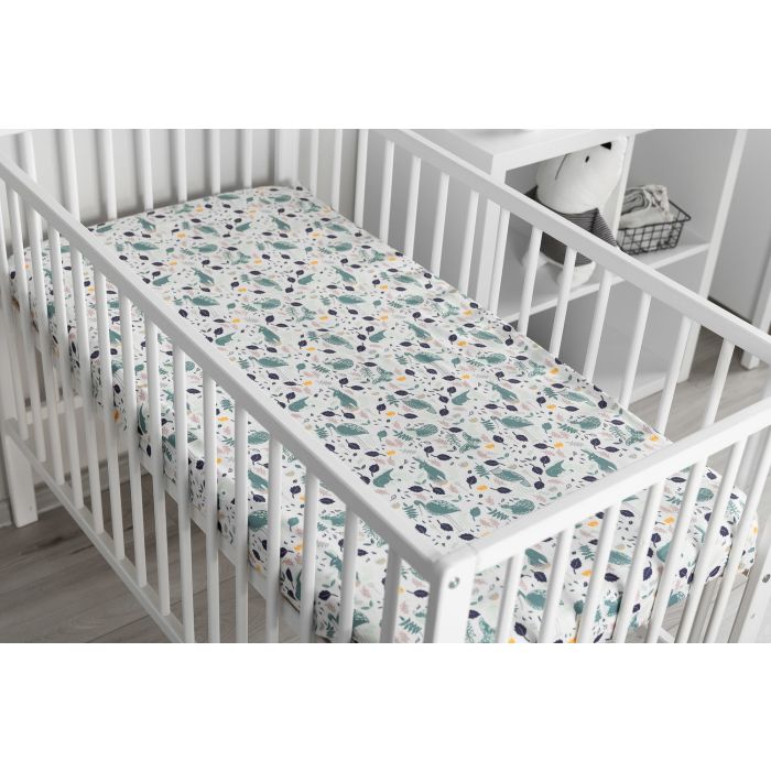 Bērnu palags ar gumiju "Animals"120x60 