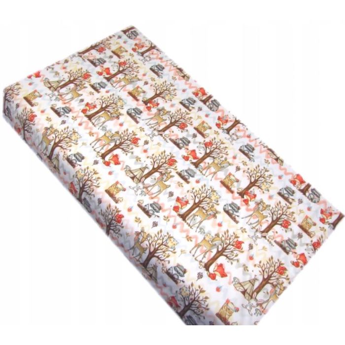 Bērnu palags ar gumiju "Raccoon"  120x60