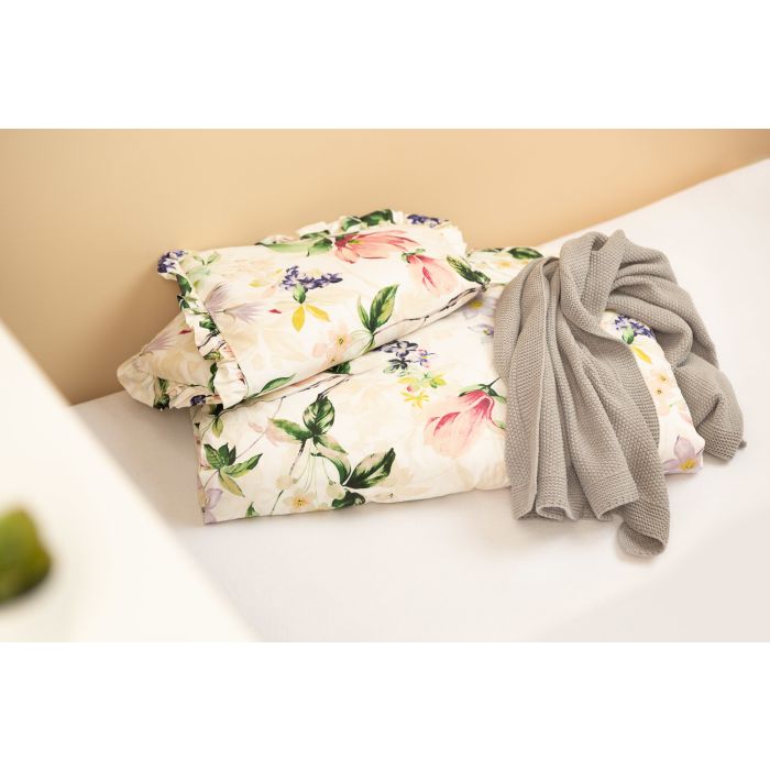 Gultas veļa bērniem 135x100 "Magnolia" ar krokām