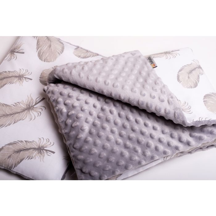 Bērnu gultas veļa ratiem "Feathers"