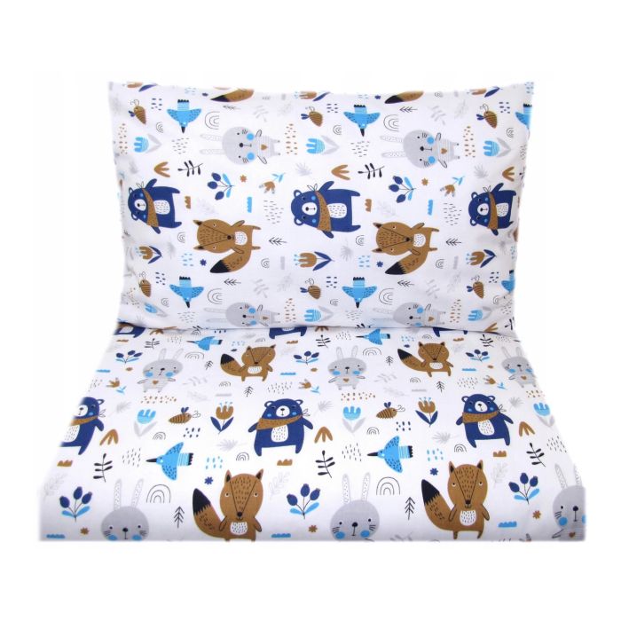 Bērnu gultas veļa ratiem "Forest"