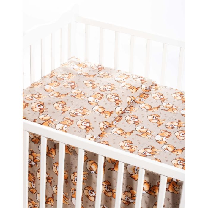 Gultas veļa bērniem 135x100 "Puppy"  