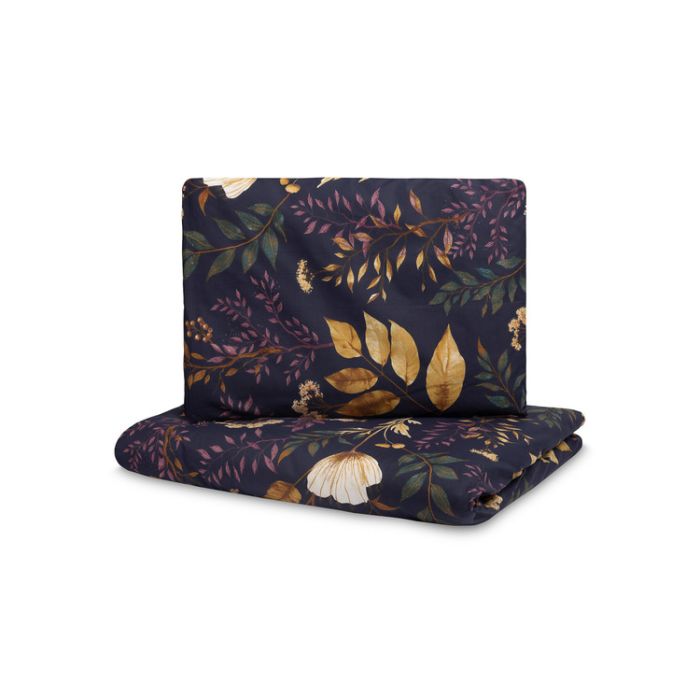 Gultas veļa bērniem 135x100 "Burgundy floral" 