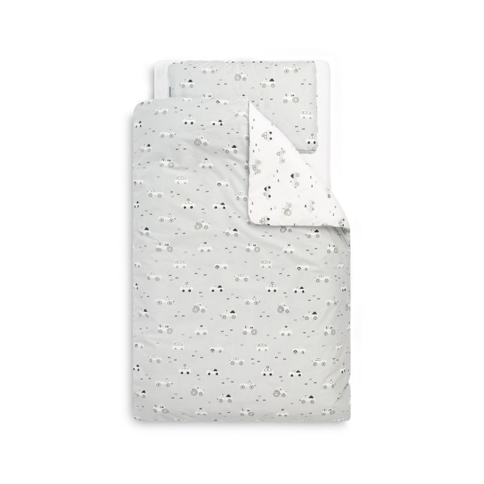 Gultas veļa bērniem  ar pildījumu 135x100 "Traffic grey" 